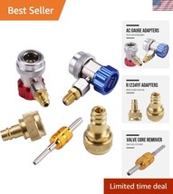 Professional Grade A/C R134A to R1234YF Gauge Couplers with Valve Remover - $45.00