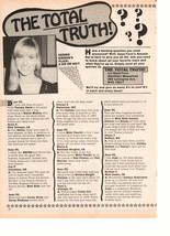 Debbie Gibson teen magazine pinup clipping the total truth Vintage 1980&#39;s - £1.19 GBP