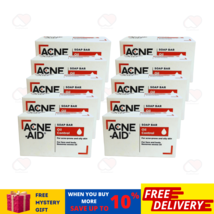 10 X 100g ACNE-AID Face &amp; Body Soap Bar Oil Control For Acne Prone and Oily Skin - £62.31 GBP
