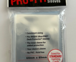 (100) Ultra Pro Gaming PRO FIT Inner Card Sleeves - TOP Loading - STANDA... - $3.99