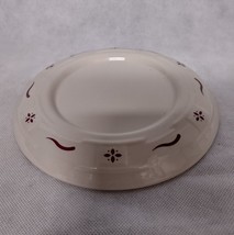 Longaberger Pottery Pillar Candle Holder Trivet Tray Woven Traditions 7.25&quot; - $21.95