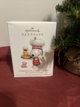 2011 Hallmark Keepsake ~ Hapiness Is a Warm Cookie ~Peanuts Gang Snoopy ... - $50.39