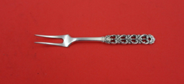 Norwegian Sterling Silver By Brodrene Lohne Lemon Fork #471 2-tine 3 3/4&quot; - $48.51