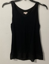 Merona Women’s Size Small Black (Sheer)Tank Top. - $8.90