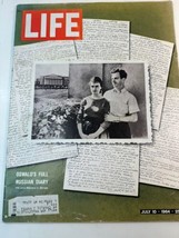 Vintage July 10, 1964 Life Magazine - Lee Harvey Oswald Diary Topless Swimsuits - £9.70 GBP