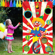 Katchon, Big Carnival Toss Game Banner - 54 Inch, Carnival Theme Party Decoratio - £15.78 GBP