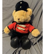 YMT International British Royal Guard Teddy Bear 22” Plush Red Uniform Toy - $18.98 CAD