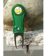 The Masters Ball Marker and Green Metal Divot Tool - Switchblade DT Style - $24.13 CAD
