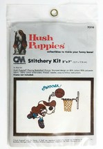 Vintage Embroidery Hush Puppies Columbia Minerva Stitchery Kit DIY Baske... - £13.23 GBP