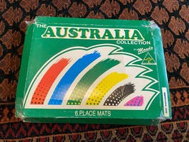 The Australia Collection By Mondo Square Cork 6 Place Mats Table mats - £14.90 GBP