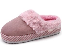 ONCAI Women's Fuzzy Suede Warm Winter Slippers Size 7 US Light Pink 2025 - $137.80 MXN ONCAI Women's Fuzzy Suede Warm Winter Slippers Size 7 US Light Pink 2025 - $137.80 MXN