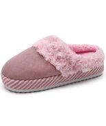 ONCAI Women&#39;s Fuzzy Suede Warm Winter Slippers Size 7 US Light Pink 2025 - $137.80 MXN