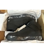 Puma Boys Rebound Lay Up 395114-01 Black Basketball Shoes Sneakers Size 5 - $67.68 CAD