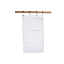 AIJUZIJIE Hanging Mesh Shower Caddy Organizer with 6 Pockets Hanging Bathroom Ca - £5.09 GBP