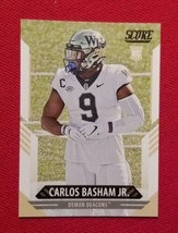 2021 Panini Score Football Carlos Basham Jr. Rookie Rc #347 Free Shipping - £1.53 GBP