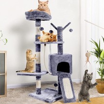 Cat Tree Cat Tower for Indoor Cats Multi-Level Cat Condo with Sisal Covered Cat  - £67.32 GBP