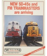 Williams O Gauge Electronic Trains SD45 &amp; Trainmaster Crown Edition Cata... - $7.01 CAD
