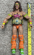 WWE Mattel 2011 Elite Flashback The Ultimate Warrior Figure WWF WCW w/ Belt - £31.85 GBP
