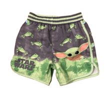 Star Wars Swim Trunks Infant 18 Months Baby Yoda Frogs Green Gray - £9.27 GBP