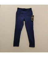 HEAD Women&#39;s Blue Cropped Leggings Size XS Stretch Polyester Blend Capri... - $7.92