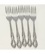 Washington Forge Charleston Classic Dinner Forks 7 1/4&quot; Stainless Lot of 5 - €38,41 EUR