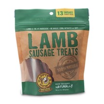 Happy Howie Dog Lamb Sausage Bakers Dozen 4 Inch 8Oz - £13.38 GBP
