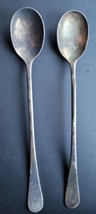 2 Vintage used tea spoons E.B Adams co. Tea time spoons - $9.99