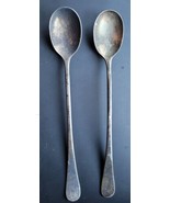 2 Vintage used tea spoons E.B Adams co. Tea time spoons - £7.83 GBP