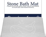 CHTENZY Stone Bath Mat, Diatomaceous Earth Bath Mat Non-Slip Absorbent B... - $37.39