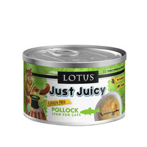 Lotus Cat Just Juicy Pollock Stew 2.5oz. (Case of 24) - £94.11 GBP
