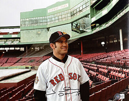 Johnny Damon Firmado Boston Red Sox 11x14 Foto Bas - £67.88 GBP