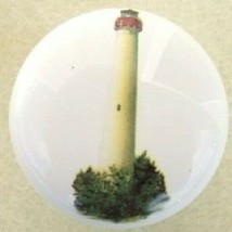 Ceramic knob Light House Lighthouse Cape May NJ #2 - £3.52 GBP