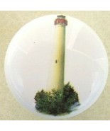 Ceramic knob Light House Lighthouse Cape May NJ #2 - $4.46