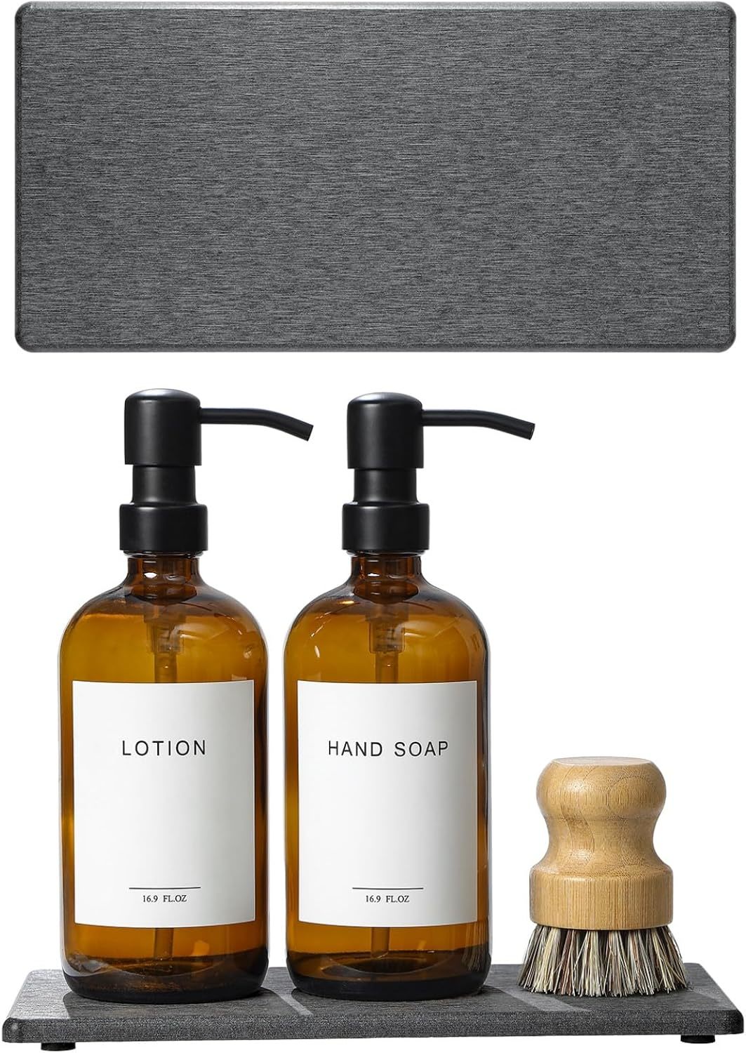 2Pcs Bathroom Sink Vanity Trays, Water Absorbing Diatomite Stone Quick, ... - $33.92