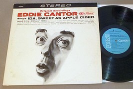 Eddie Cantor LP Sings Ida, Sweet as Apple Cider &amp; Hits - RCA Camden CAS-870 - £9.60 GBP