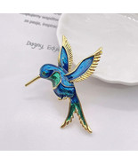 Elegant Vivid Bird Brooch  Hummingbird Phoenix More - $39.70 CAD+