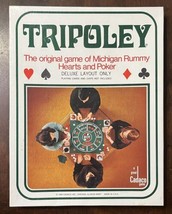 Vintage 1969 Cadaco Tripoley Deluxe Layout Game Mat No. 111  Nice Condition - $23.75