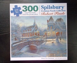 NEW Spilsbury 300 pc Puzzle Home For Christmas ~ Robert Finale - $11.00