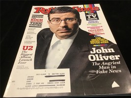 Rolling Stone Magazine Oct 9, 2014 John Oliver, Stevie Nicks, The Black Keys, U2 - £8.03 GBP