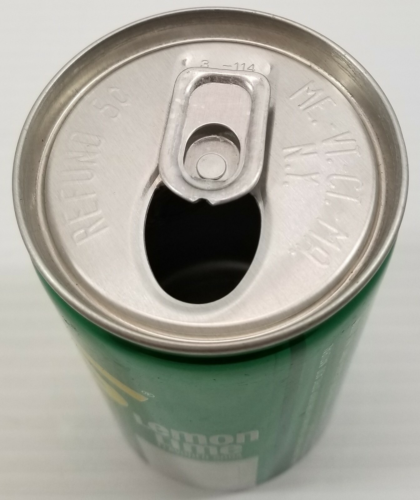 C) Vintage Canada Dry Hi-Spot Lemon 12oz Empty Soda Can College Point New York Item image 7