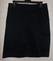 NEW WOMENS OLD NAVY FOUR POCKET BLACK SKIRT   SIZE 6 - £19.77 GBP