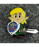 The Legend Of Zelda Links Awakening Enamel Pin Toon Link Hat Bag Lapel Pin - $10.34 CAD