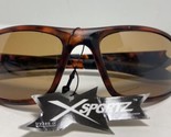 Xsportz Mens Tortoise Brown Lens  Running Jogging Plastic Wrap sunglasse... - £8.28 GBP