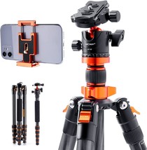 The Kandf Concept 68&quot; Carbon Fiber Camera Tripod, Compact Tripods With, 28L. - £155.80 GBP