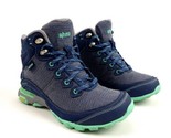 Teva ahnu Vibram Sugarpine II Blue Green Trail Hiking Waterproof Boots Sz 5 - $55.43