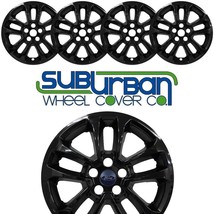 17&quot; Gloss Black Wheel Skins FITS 2020-2022 Ford Escape SE  # 7200-GB NEW SET/4 - $115.99