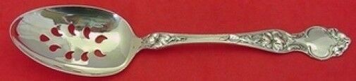 Primary image for Violet by Wallace Sterling Silver Serving Spoon Pierced 9-Hole 8 1/4" Custom