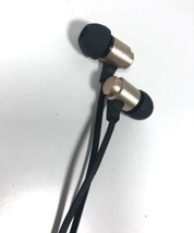 Generic In-Ear Headphones - Black/Gold - $7.85