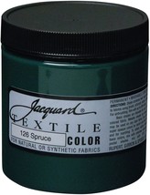 Jacquard Textile Color Fabric Paint 8oz-Spruce - £16.70 GBP