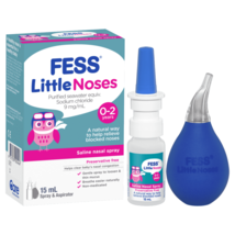 Fess Little Noses Saline Nasal Spray + Aspirator 15mL - £64.33 GBP